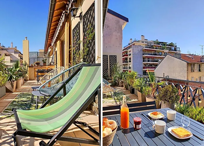 Nestor&Jeeves - Sunny Terrace - Central - Very Close Sea - Top Floor